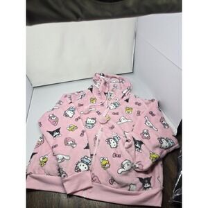 "NEW" Super Soft Sanio Hello Kitty And Friends Fleece Hoodie